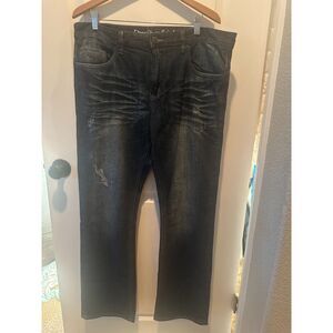 i Jeans by Buffalo Men's Blue Straight Leg Jeans Size 36x32
